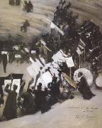 John Singer Sargent Rehearsal of the Pasdeloup Orchestra at the Cirque d'Hiver (mk18) Germany oil painting artist